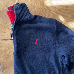 Polo Quarter Zip Sweater